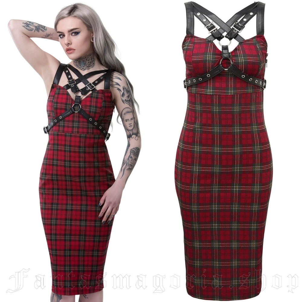 Killstar Riot City Dalle Dress, Size L